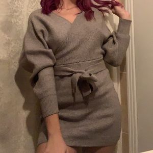 Sweater dress